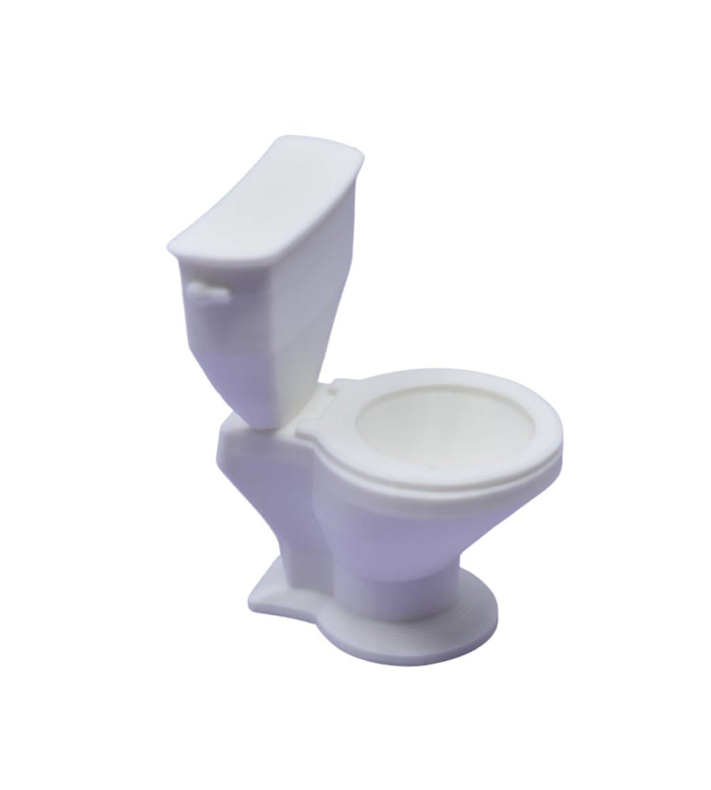 Chatelet Toilet Bowl Aquarium Decor | Funny Decorations for Shrimp & Fish Aquariums or Lizard Terrariums | Made in USA (Toilet Bowl)