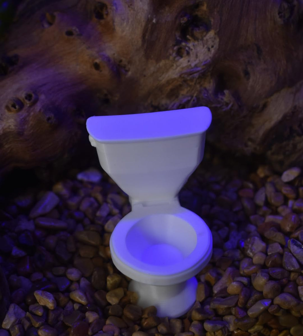Chatelet Toilet Bowl Aquarium Decor | Funny Decorations for Shrimp & Fish Aquariums or Lizard Terrariums | Made in USA (Toilet Bowl)