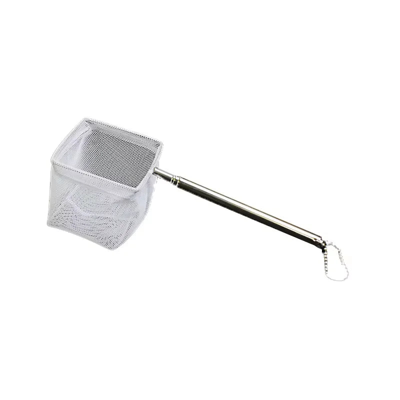 Aquarium Fish Net | Stainless Steel Small Fish and Shrimp Net for Tank Cleaning