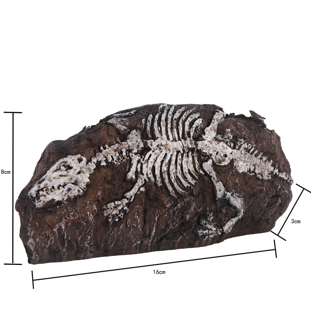 Fossil aquarium fish tank resin ornaments