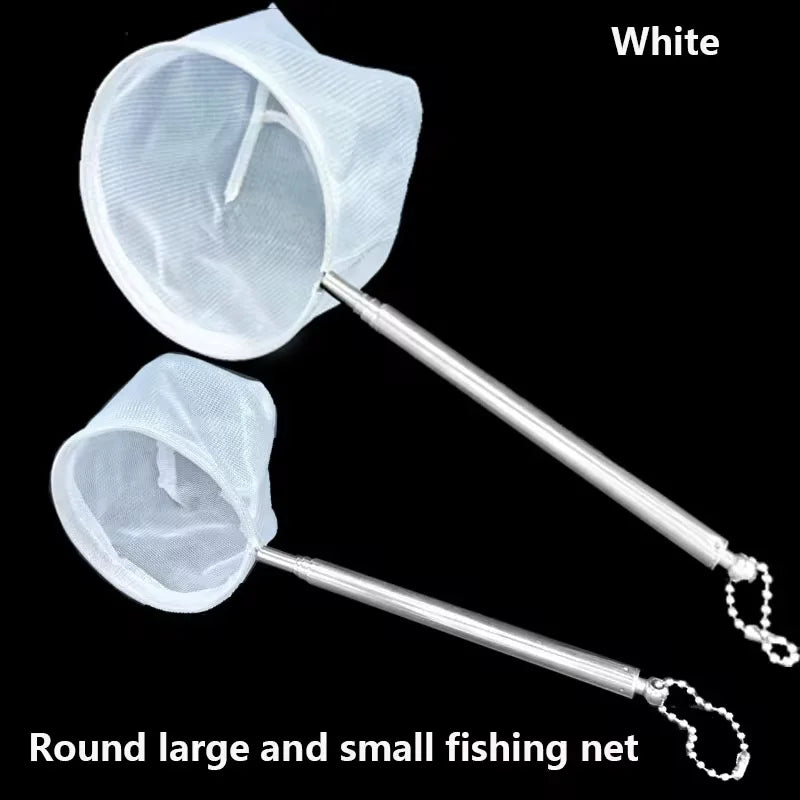 Aquarium Fish Net | Stainless Steel Small Fish and Shrimp Net for Tank Cleaning